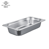 Casseroles gastronormes de restauration, taille 1/3, 65mm de profondeur, ustensiles de cuisine pour kit de démarrage de cuisine