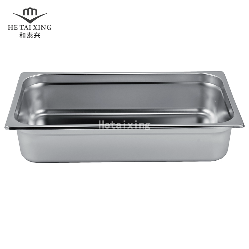 Poêle GN de ​​style JPN, taille 1/1, casseroles à vapeur profondes de 100 mm pour équipement de base