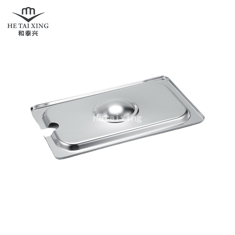 Couvercle de poêle à fente de style américain 1/4 pour casseroles de table à vapeur