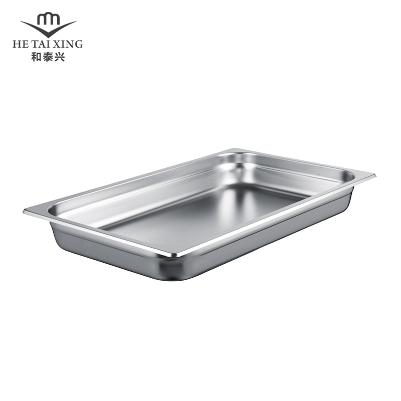 JPN Style GN Pan 1/1 taille 65 mm de profondeur récipient alimentaire thermique pour poêle à vapeur