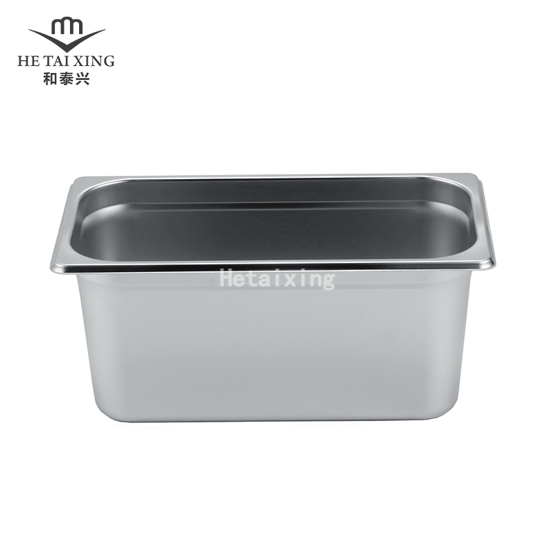Nihon Catering Poêles gastronormes 1/3 Taille 150 mm Récipients chauffants pour aliments profonds pour fournitures de restauration