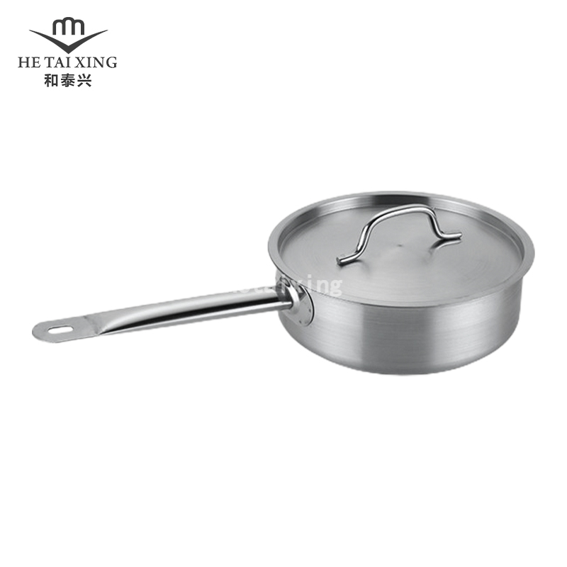 Casserole abordable de 2 pintes avec base en aluminium, casserole moyenne