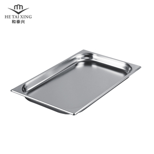 Plateau de Buffet profond de 40mm de taille 1/1 de casserole GN de ​​Style européen pour le Restaurant d'hôtel