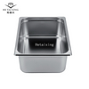 Poêle GN de ​​style JPN, taille 1/1, 150 mm de profondeur, meilleurs récipients pour congeler les aliments pour une cuisine