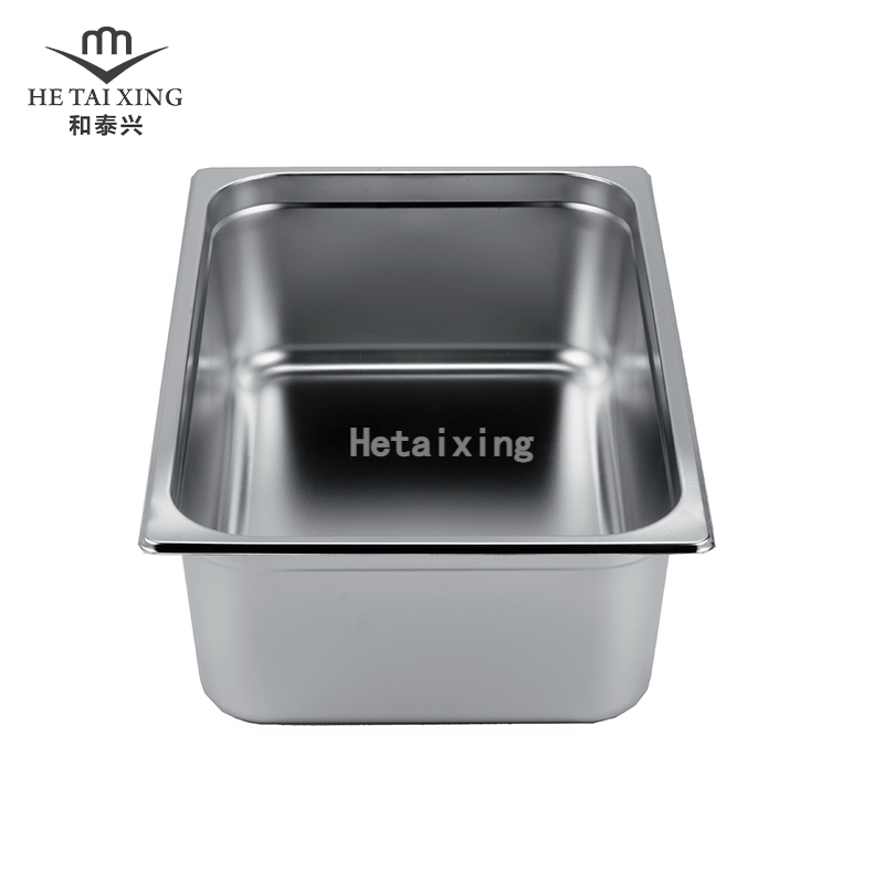 Poêle GN de ​​style JPN, taille 1/1, 150 mm de profondeur, meilleurs récipients pour congeler les aliments pour une cuisine