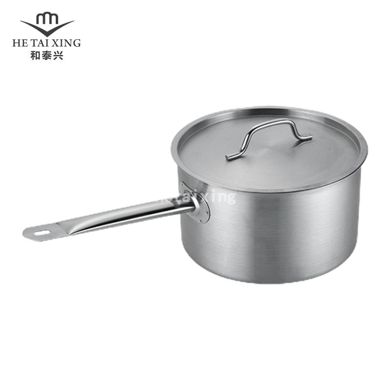 Casserole de 4 litres pour toutes les tables de cuisson, excellente poêle à saucière finie par ponçage