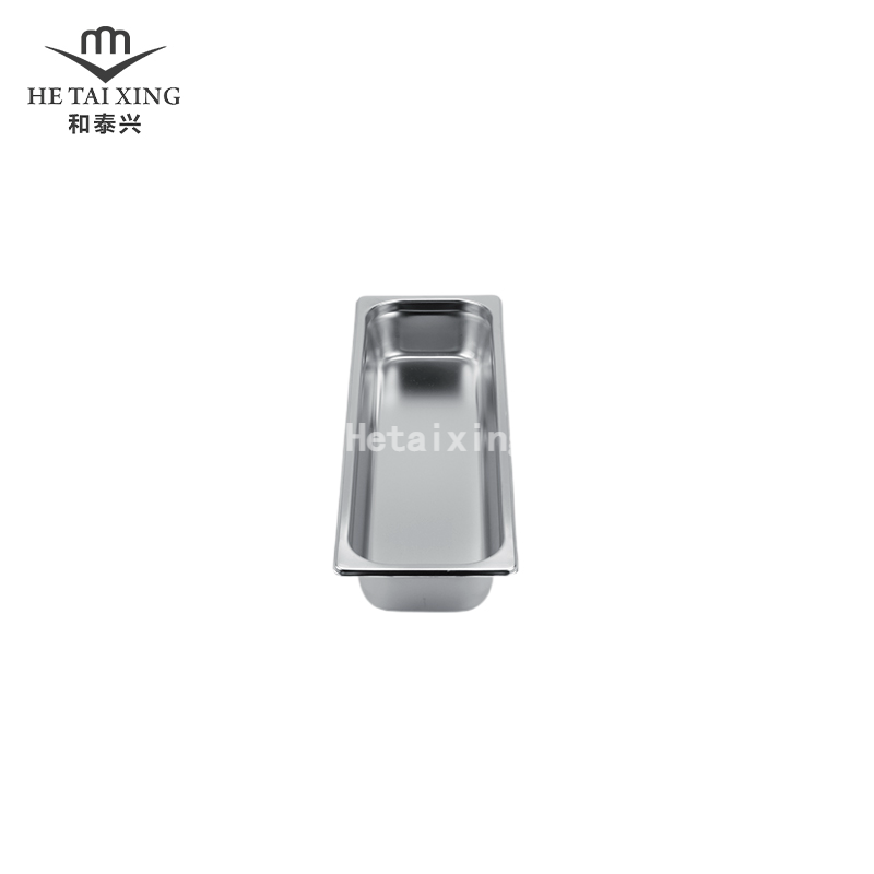 Conteneurs empilables de stockage profond de 65mm de taille 2/4 de GNpan de style européen pour l'équipement de cuisiniers