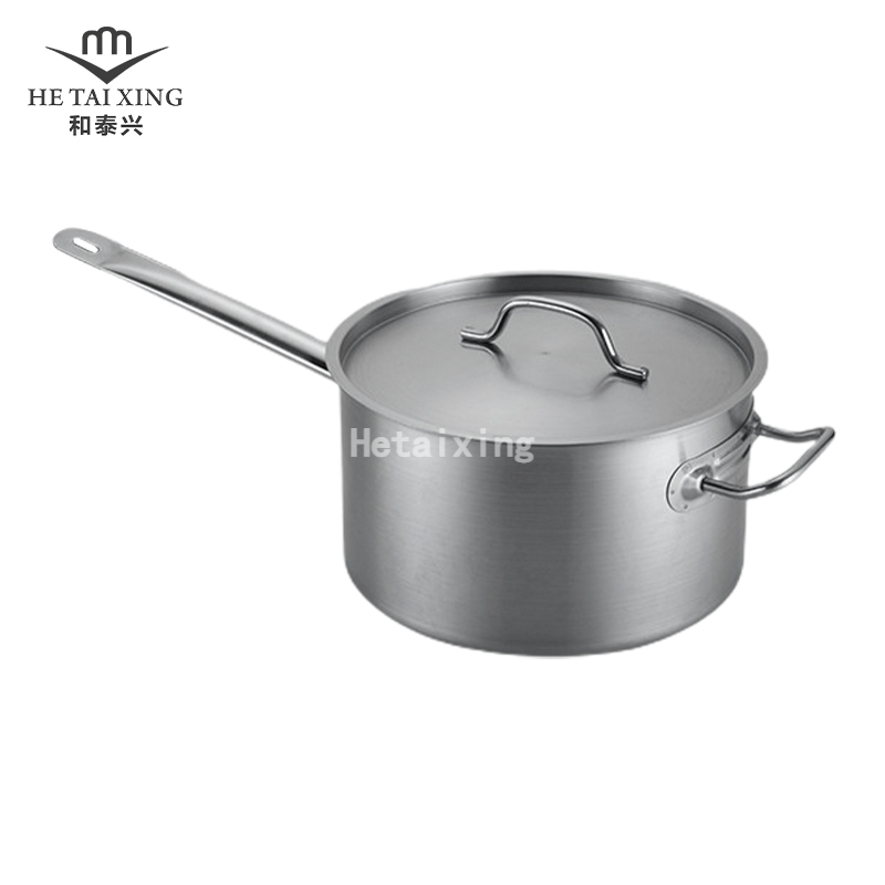 Les tailles de casseroles à base de noyau en aluminium fonctionnent avec un pot de quart de table de cuisson en céramique