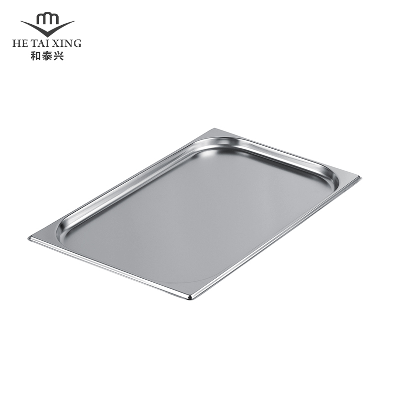 Buffet de service profond de 20 mm de taille 1/1 de casserole GN de ​​style européen pour hôtel et restaurant