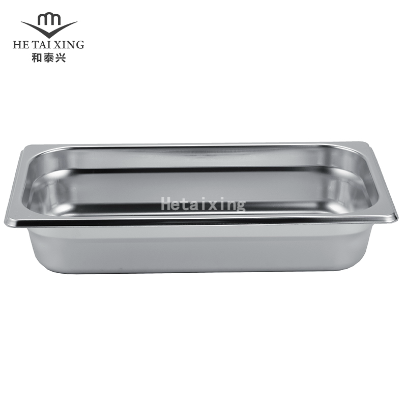 Nihon Catering Poêles gastronormes 1/3 Taille 65 mm de profondeur 1 3 Casseroles pour approvisionnement de restaurant japonais