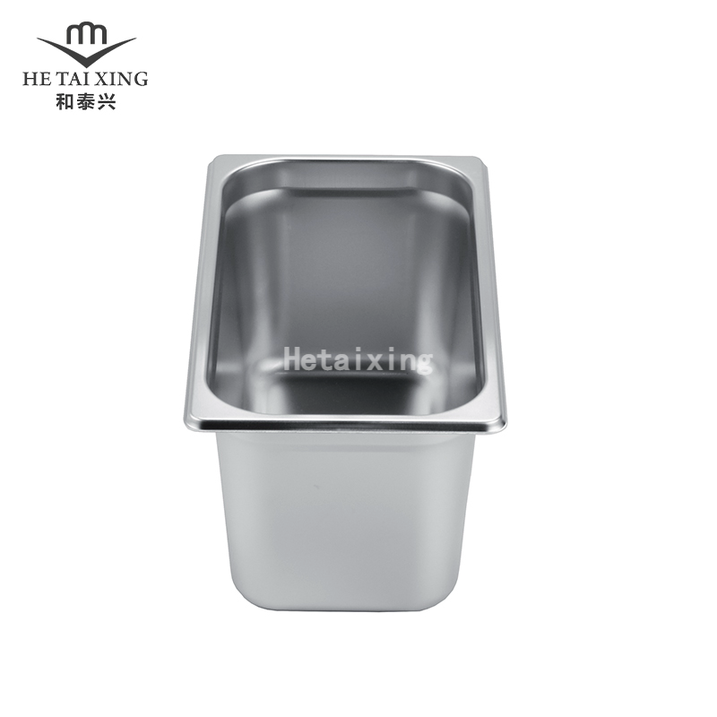 Nihon Catering Poêles gastronormes 1/3 Taille 150 mm Récipients chauffants pour aliments profonds pour fournitures de restauration