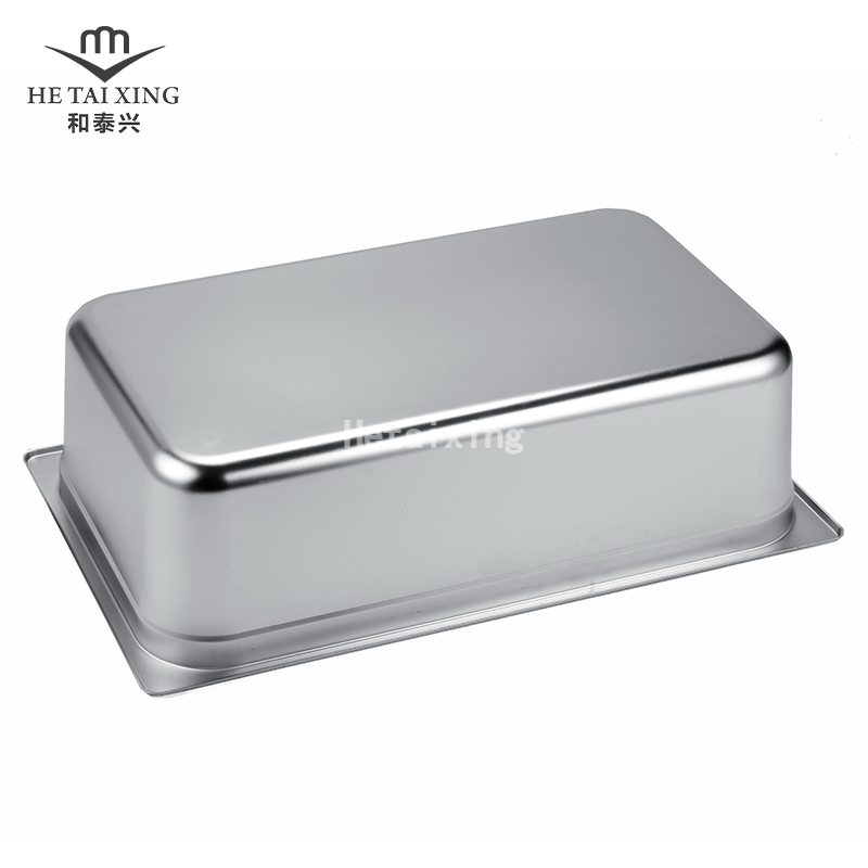 Poêle GN de ​​style JPN, taille 1/1, 150 mm de profondeur, meilleurs récipients pour congeler les aliments pour une cuisine