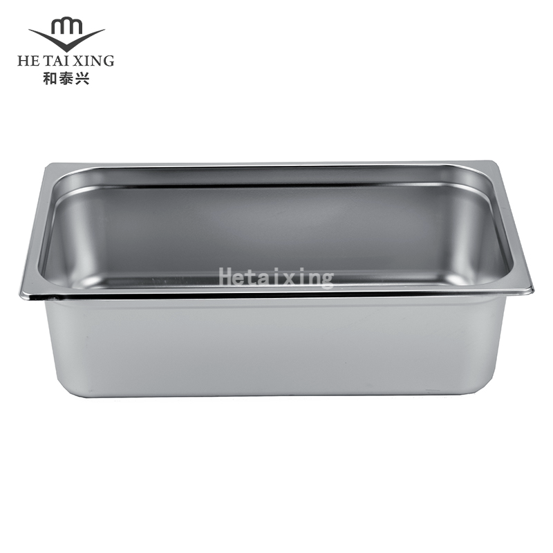 Poêle GN de ​​style JPN, taille 1/1, 150 mm de profondeur, meilleurs récipients pour congeler les aliments pour une cuisine