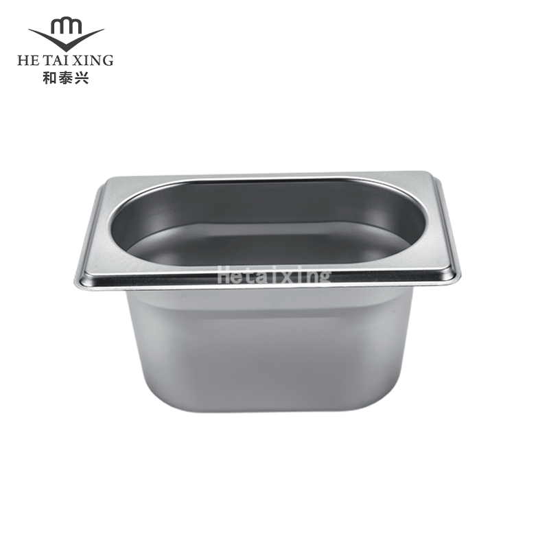 Récipient alimentaire gastronorme taille 1/9 100mm de profondeur 1 9 poêle pour accessoires de cuisine