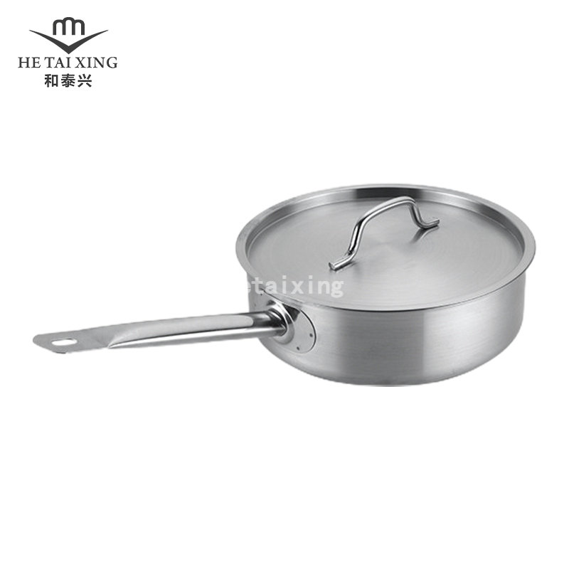 Travail sûr de Saudier de pot de 4 litres de four avec la table de cuisson à induction de cuisinière électrique