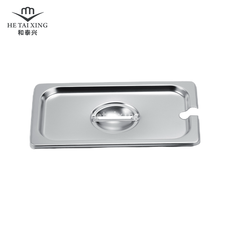 Couvercle de poêle à fente de style américain 1/4 pour casseroles de table à vapeur