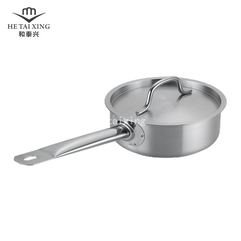 Casseroles sans danger pour l'induction avec couvercles Casserole de cuisson quotidienne