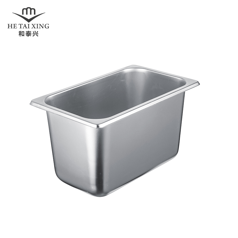 Conteneurs gastronormes de Type américain, taille 1/4, conteneurs de stockage profonds de 150mm, vente en gros de fournitures de restauration