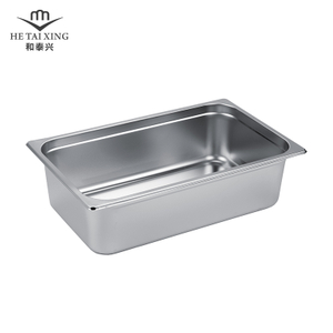 Poêle GN de ​​style JPN, taille 1/1, 150 mm de profondeur, meilleurs récipients pour congeler les aliments pour une cuisine