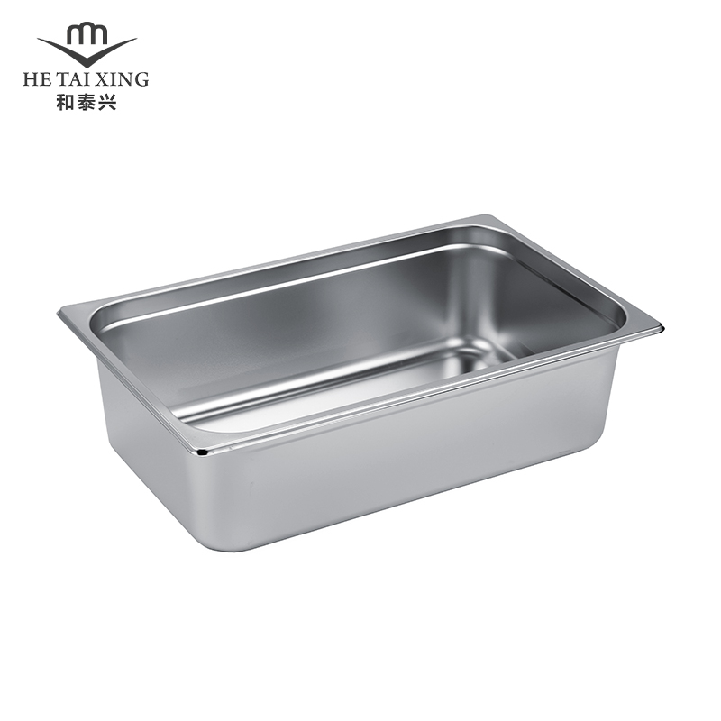 Poêle GN de ​​style JPN, taille 1/1, 150 mm de profondeur, meilleurs récipients pour congeler les aliments pour une cuisine
